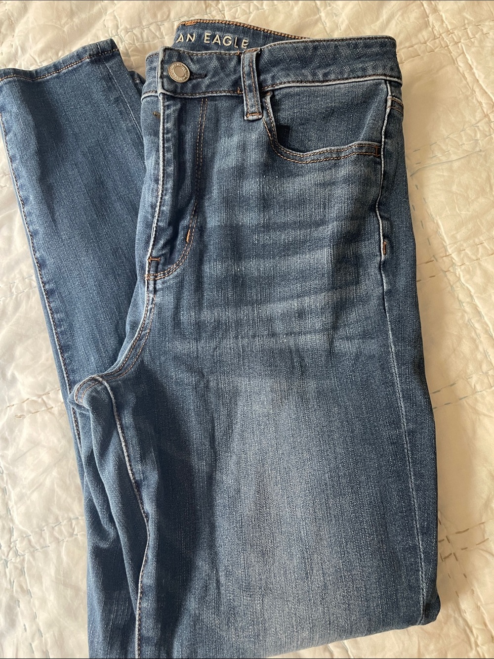 American Eagle Outfitters Women’s Medium Blue Skinny Jeggings
